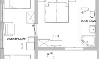 Wohnbeispiel Grundriss Junior Suite