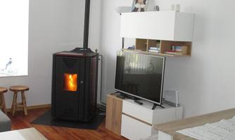Pelletofen und Sat TV