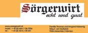 Logo Sörgerwirt