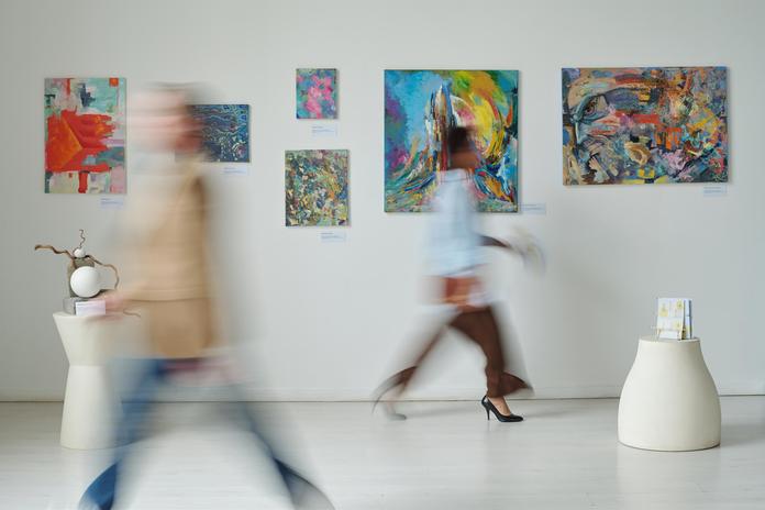 Kunstausstellung: Manfred Lube "Linien, Flächen, Räume"