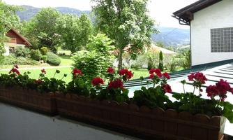 Ausblick Balkon