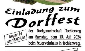 Dorffest Tschierweg Beispielbild