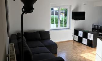 Boxspringcouch in Wohnküche FEWO