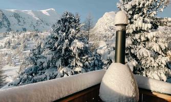 Chalet Typ Almsommer - Ausblick und Grillkamin