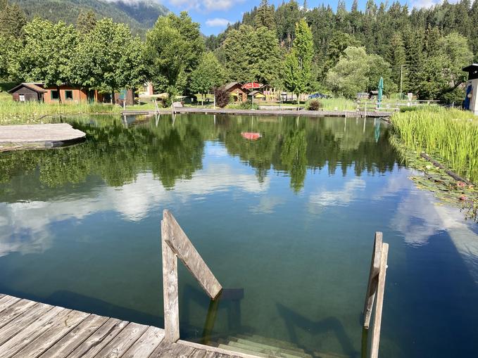 Naturschwimmbad Waldbad Mauthen