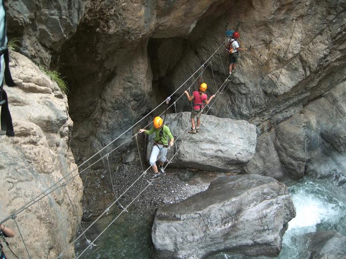 Klettersteig Pirknerklamm