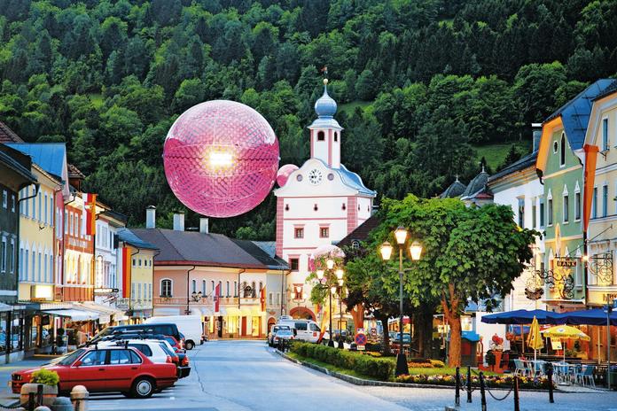 Hauptplatz in der Künstlerstadt Gmünd
