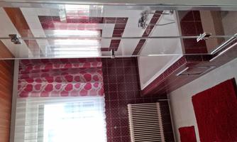 Shower and bathtub