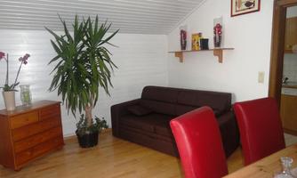 Salvia Wohnzimmer mit Schlafsofa