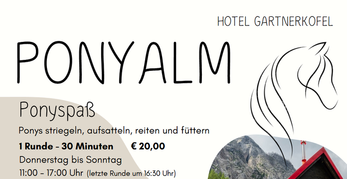 Ponyalm auf der Winkelalm