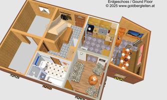 3D Visualization Ground Floor