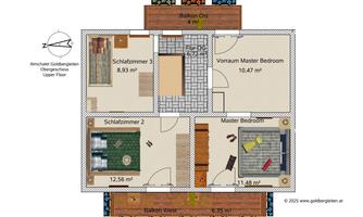 Floor plan upper floor