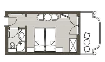 KOLLERs Hotel Grundriss DZ Aquila