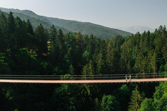 Hängebrücke Santa Lucia