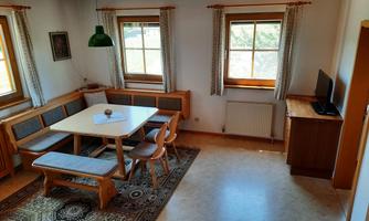 Pension Hecher FeWo Bergsicht Wohnbereich