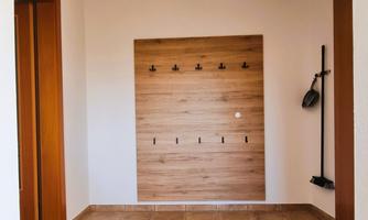 Entrance area with wardrobe