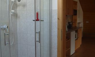 Wohnung Goldeck Dusche