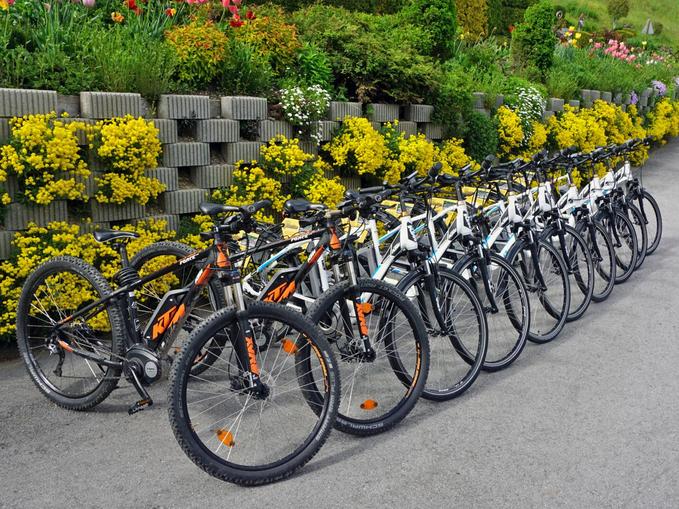 E-Bike Verleih im Ferienhotel Sunshine