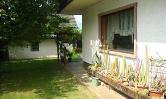 der Blick in den Garten