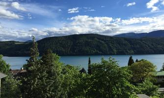 Ausblick vom Balkon