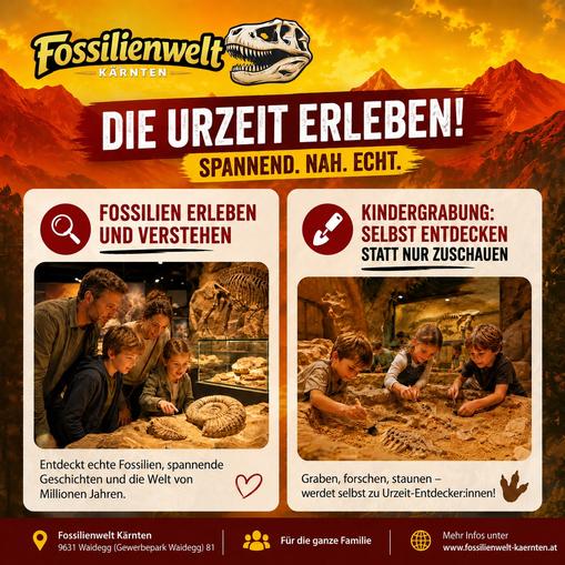 Fossilienwelt - Kärnten