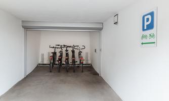 Bicycle and motorbike garage