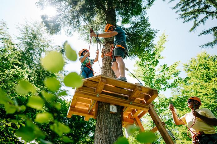 Flying Fox Park am Wildensteiner Wasserfall