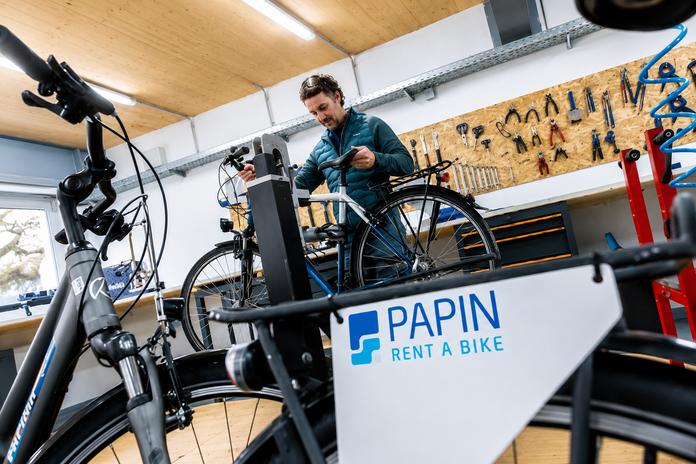 Verleih- & Service Station - R3 - Papin Sport & Freizeit GmbH