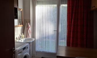 with sink, washing machine