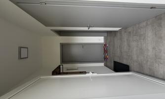 Separate main entrance to the apartment door