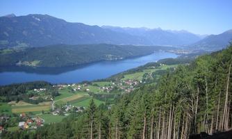 Panorama zur Almhütte