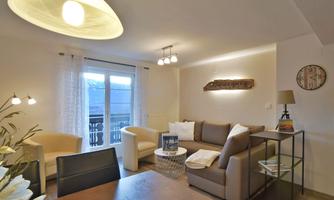 Wohnraum Appartement Günter