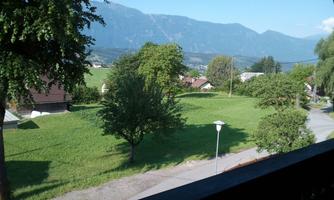 Aussicht vom Balkon