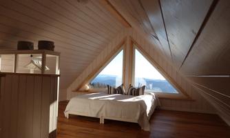 Schlafen im Spitzboden mit traumhafter Aussicht