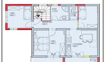 A floor plan for Apartment 3. The layout shows various rooms, including bedroom, bathroom, and living room.