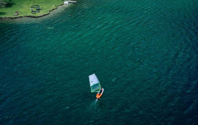 Windsurfen Schnuppern am Brennsee