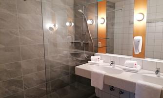 newly renovated bathroom