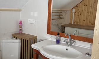 This toilet is directly accessible and is exclusively available for the Almrose room.