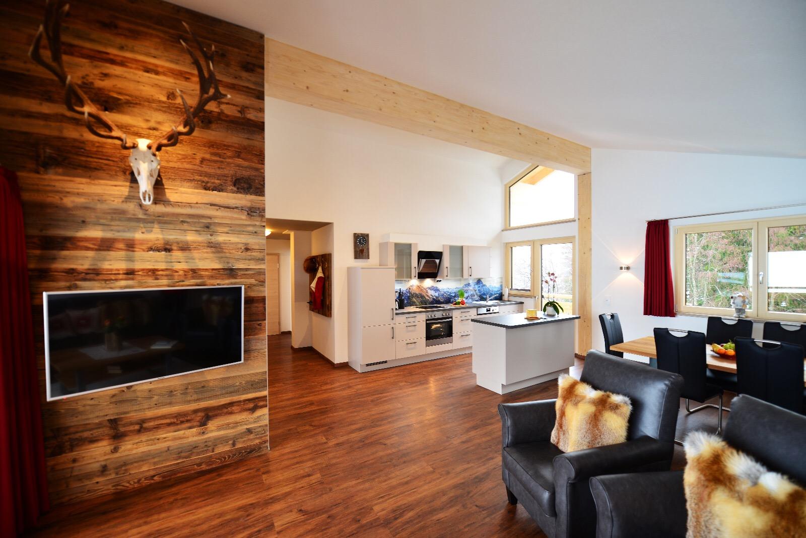 Fontain´s Hus Alpen Komfort - 1 Wohn-, 2 Sch Ferienwohnung  Kleinwalsertal