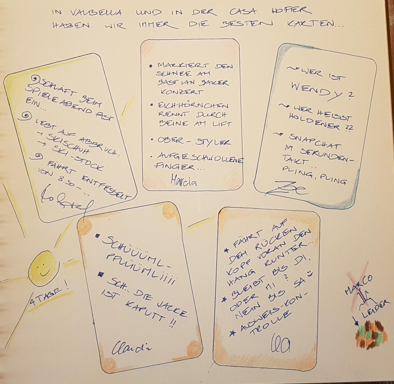 Gästebucheintrag Gästebucheintrag