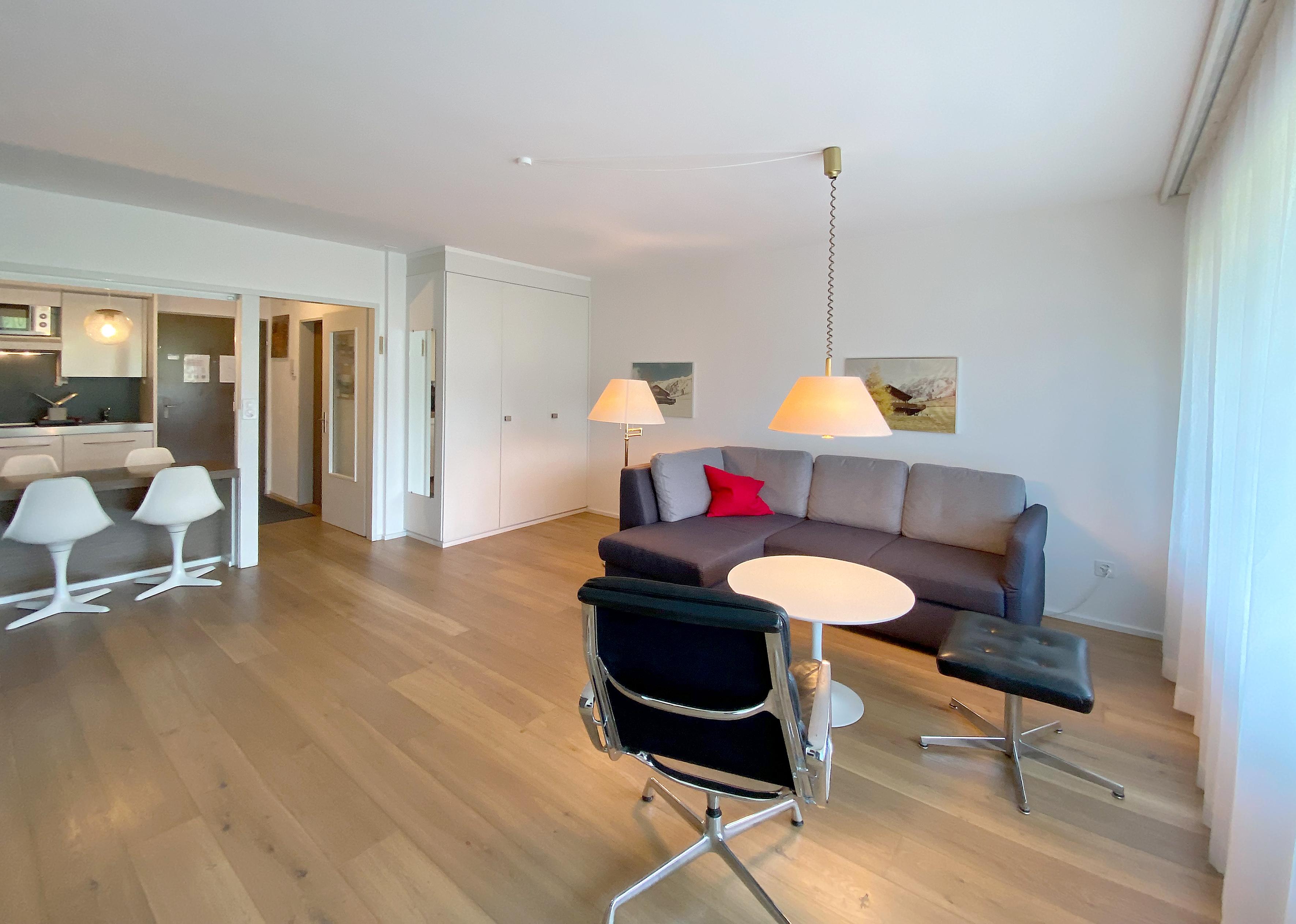 Wohnungsausschnitt mit Wohn/Essbereich Wohnungsausschnitt mit Wohn/Essbereich