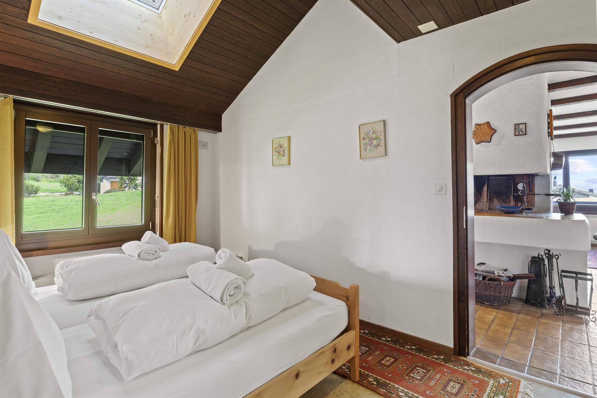 Schlafzimmer mit Doppelbett Schlafzimmer mit Doppelbett