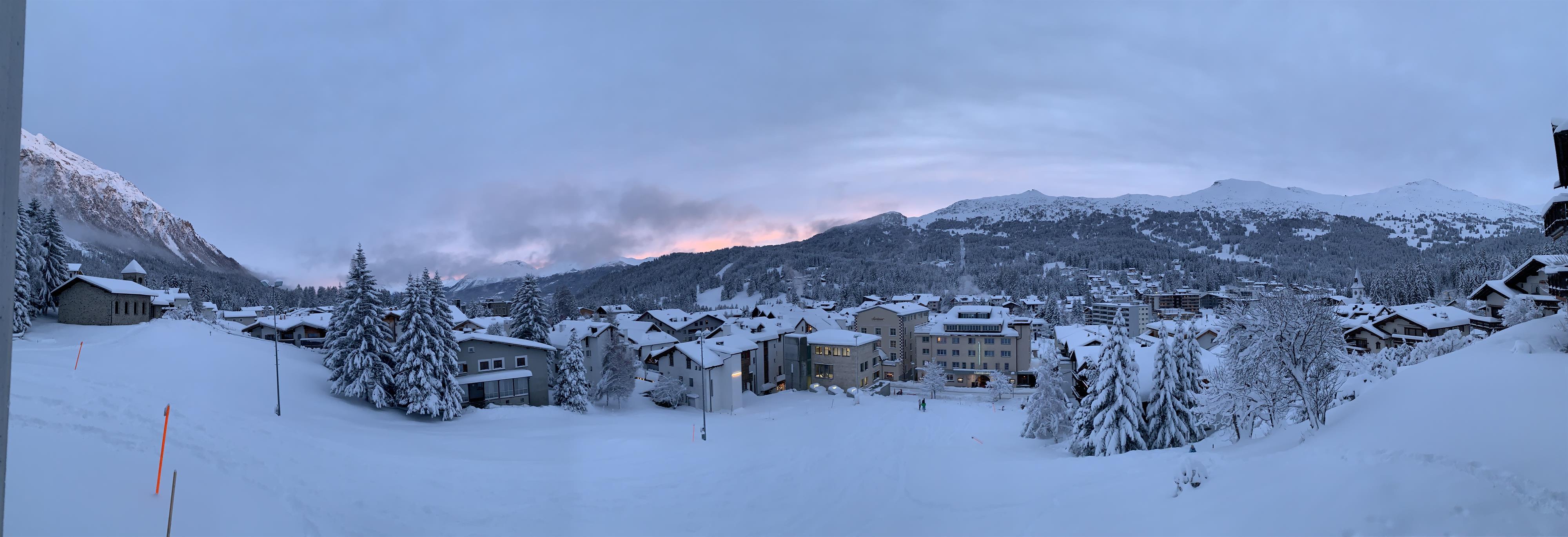 Early evening in winter Early evening in winter