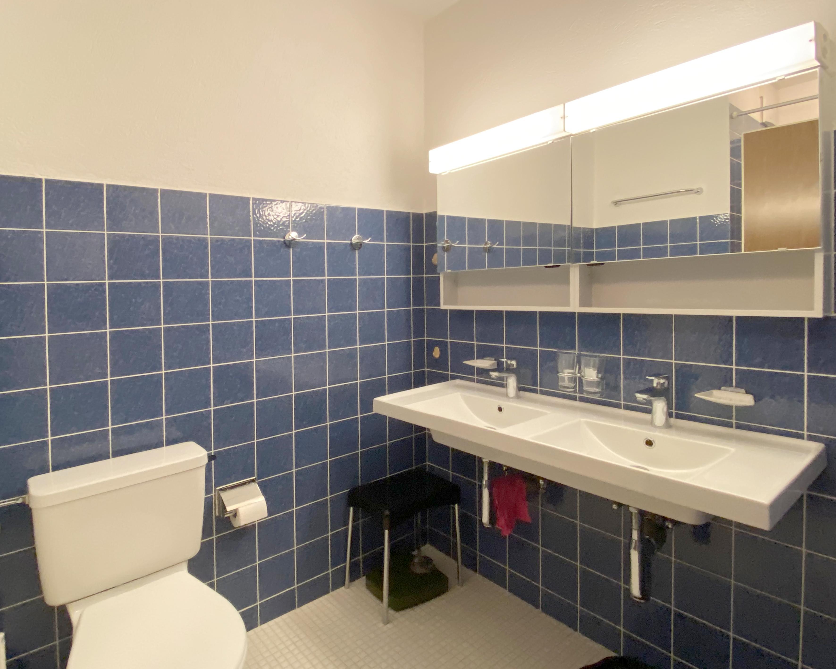 Badezimmer mit WC und Dusche Badezimmer mit WC und Dusche