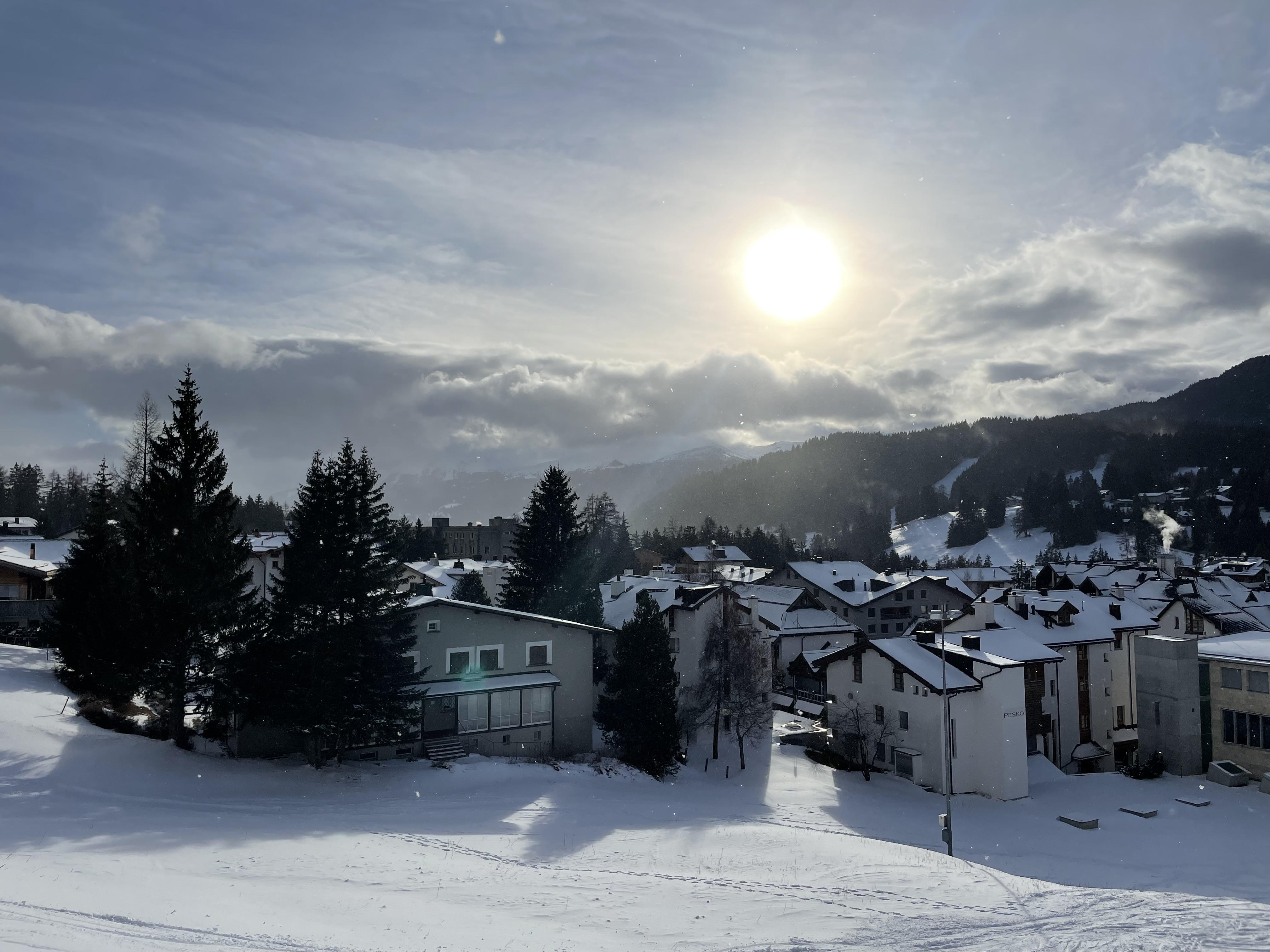 Afternoon in winter Afternoon in winter