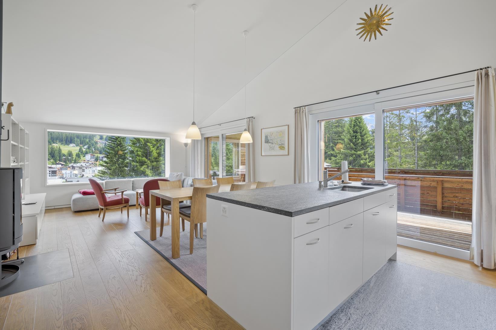 offene Wohn-Küche offene Wohn-Küche