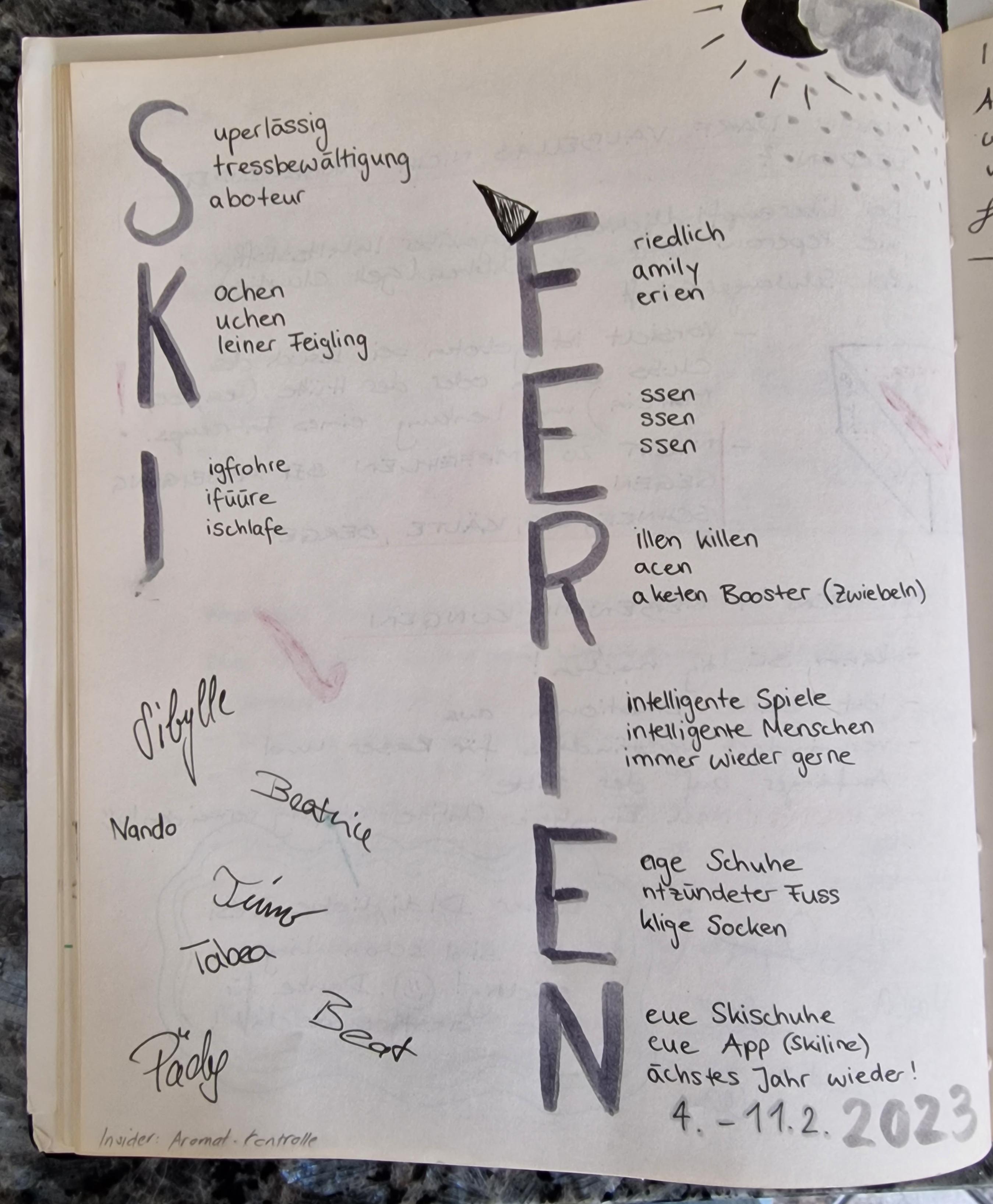 Gästebucheintrag Gästebucheintrag