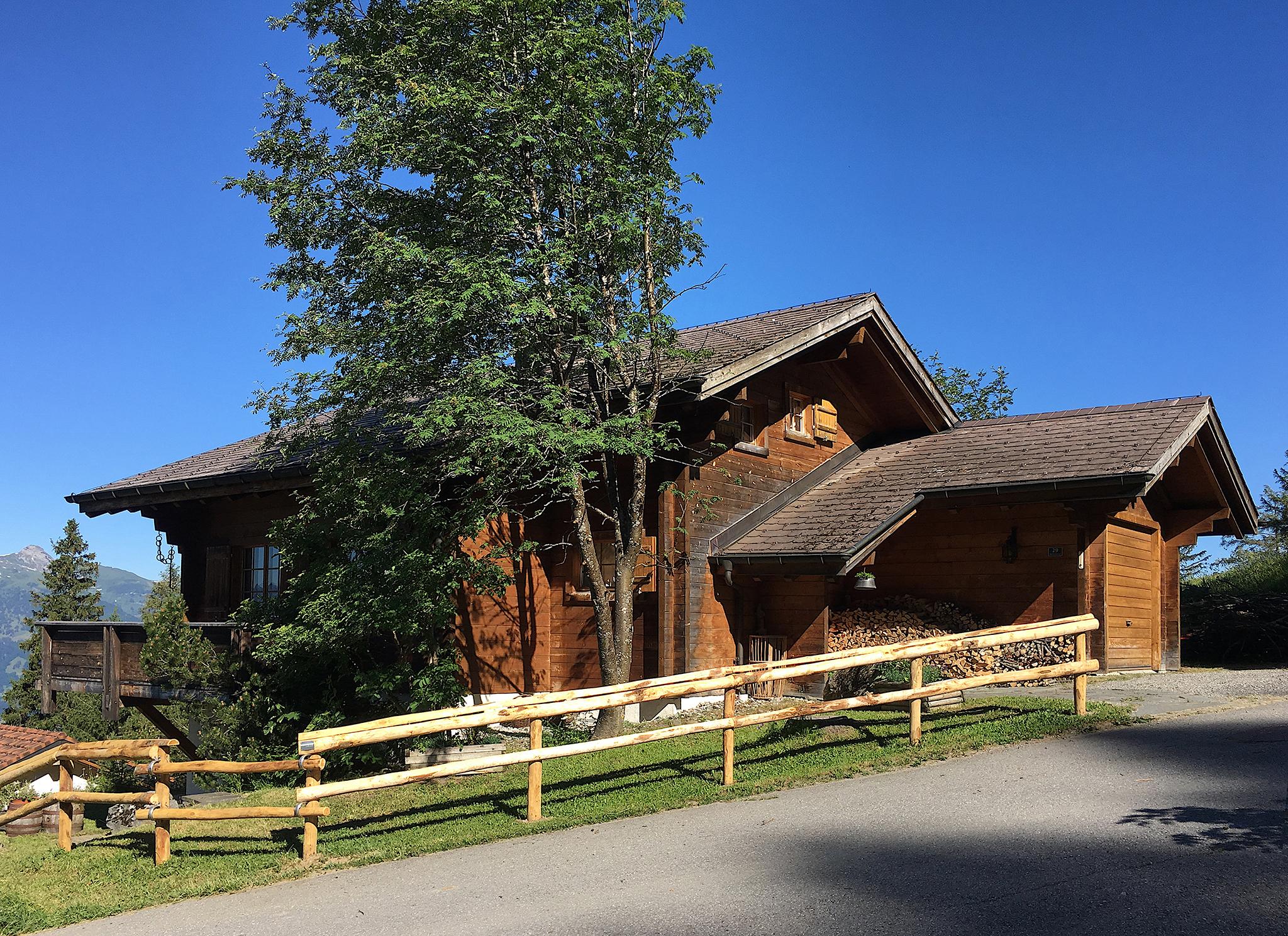 Zufahrt bis vors Chalet Zufahrt bis vors Chalet