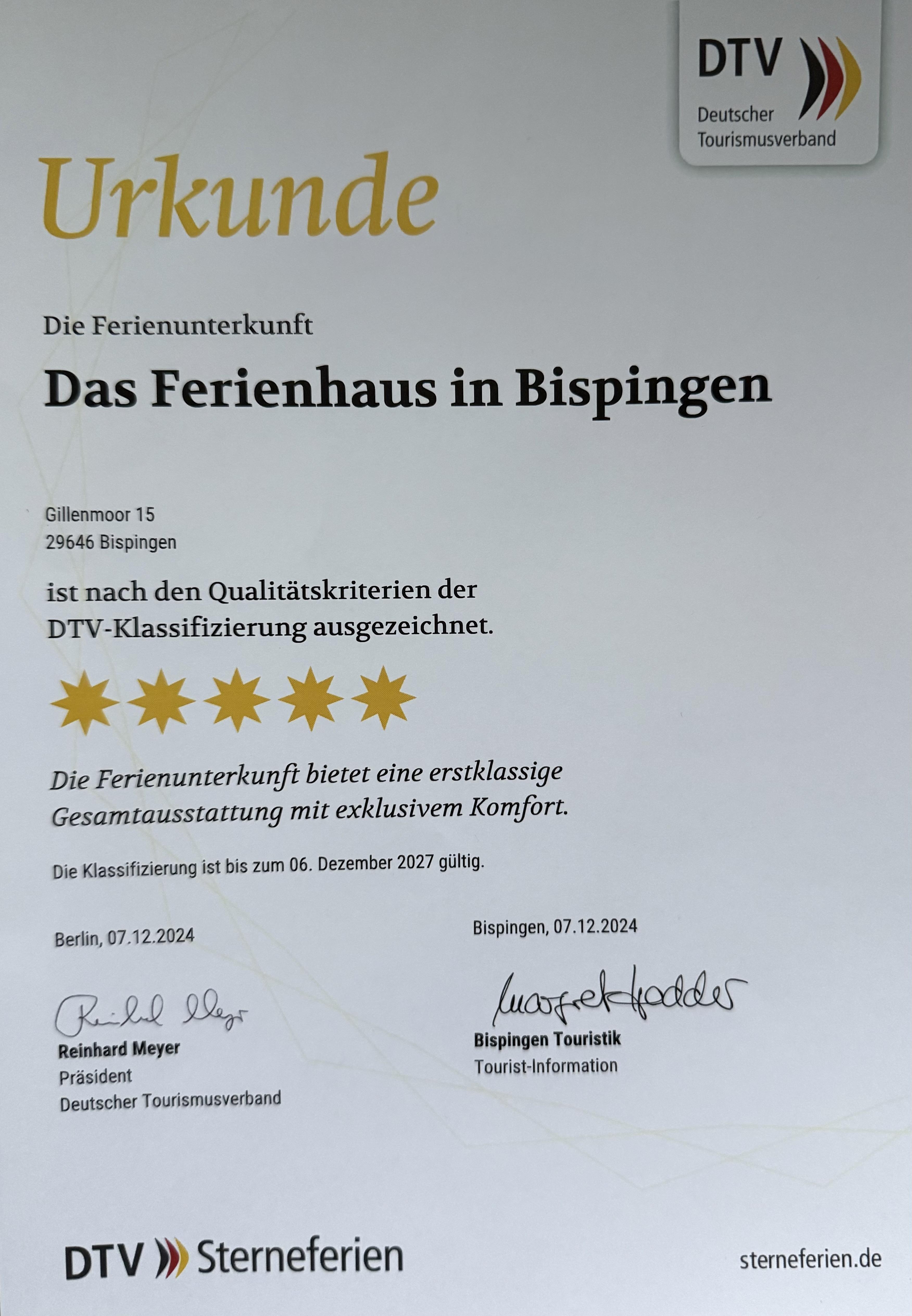 DTV 5 Sterne