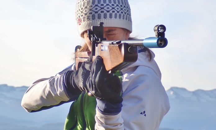 Kerstin's Laser-Biathlon
